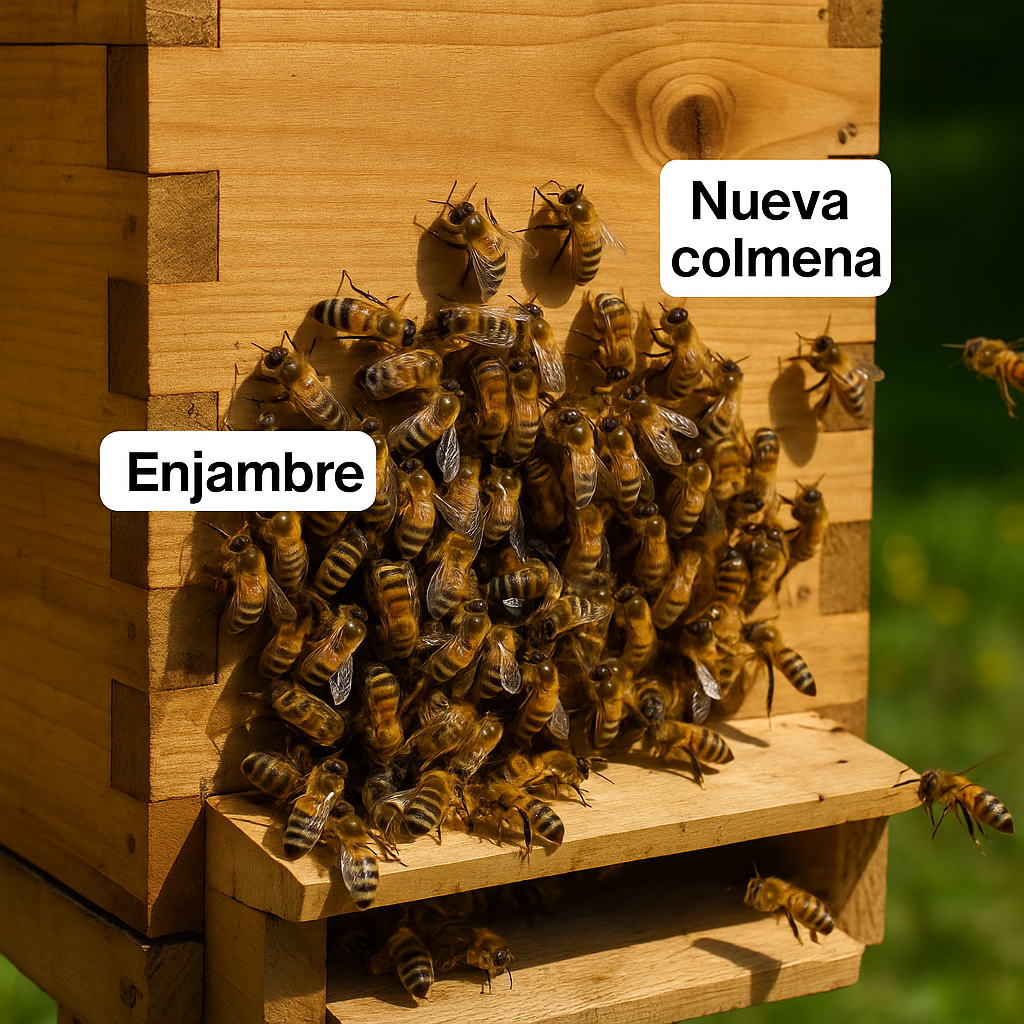 Fase 1: Colonización de una nueva colmena